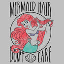 Women's The Little Mermaid Ariel Hair Don't Care T-Shirt