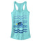 Junior's Finding Dory Keep Swimming Waves Racerback Tank Top