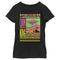 Girl's Lion King Retro Neon Savannah T-Shirt