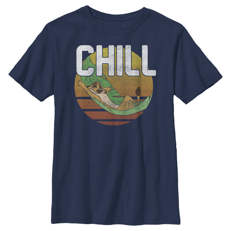 Boy's Lion King Timon Distressed Chill T-Shirt