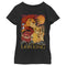 Girl's Lion King Retro Distressed Friends T-Shirt