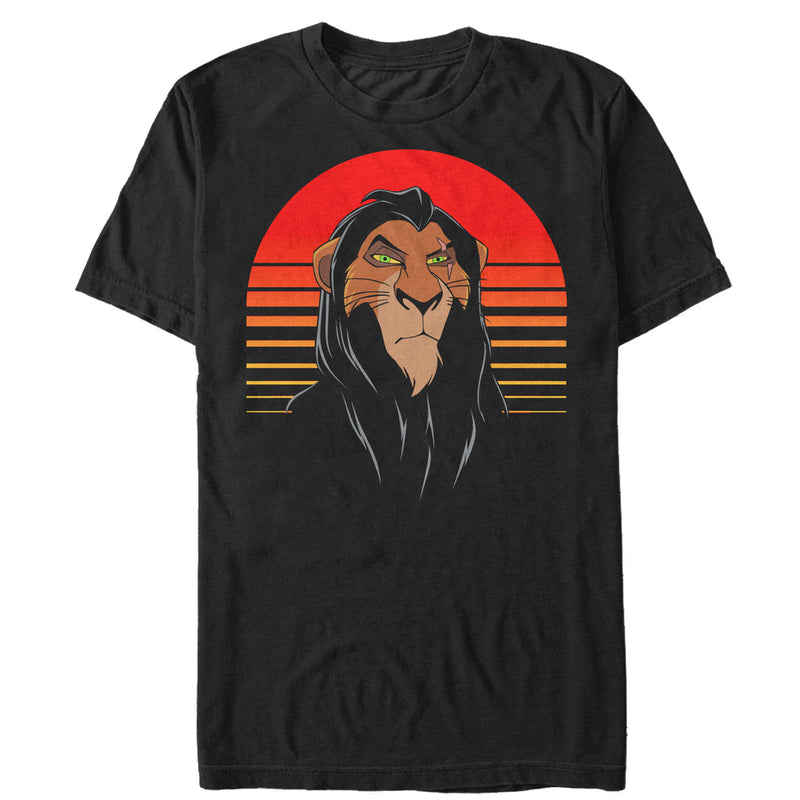 Men's Lion King Sunset Scar Pose T-Shirt