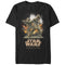 Men's Star Wars Rogue One Pao and Bistan Battle Scene T-Shirt