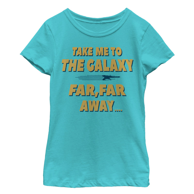 Girl's Star Wars Take Me to a Galaxy Far Away T-Shirt