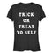 Junior's Lost Gods Halloween Trick Or Treat Yourself T-Shirt