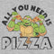 Junior's Teenage Mutant Ninja Turtles All You Need is Pizza Raphael T-Shirt