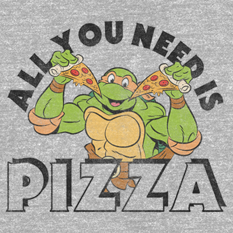 Junior's Teenage Mutant Ninja Turtles All You Need is Pizza Raphael T-Shirt