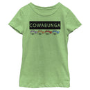 Girl's Teenage Mutant Ninja Turtles Cowabunga Brick T-Shirt