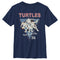 Boy's Teenage Mutant Ninja Turtles Vintage Group Triangle T-Shirt