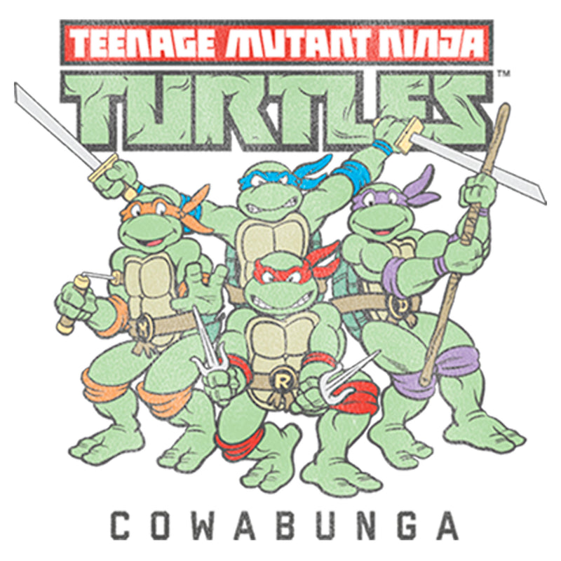 Girl's Teenage Mutant Ninja Turtles Cowabunga T-Shirt
