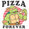 Men's Teenage Mutant Ninja Turtles Pizza Forever T-Shirt