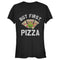 Junior's Teenage Mutant Ninja Turtles But First Pizza T-Shirt