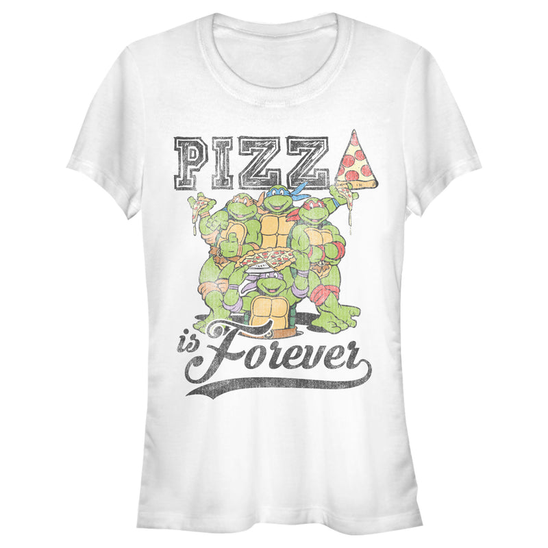 Junior's Teenage Mutant Ninja Turtles Pizza Is Forever T-Shirt