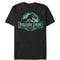 Men's Jurassic Park Floral T Rex Logo T-Shirt