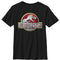 Boy's Jurassic Park Chrome Logo T-Shirt