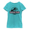 Girl's Jurassic Park Vintage Logo T-Shirt