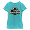 Girl's Jurassic Park Retro Party Logo T-Shirt
