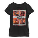 Girl's Jurassic World: Fallen Kingdom Fire Polaroid T-Shirt