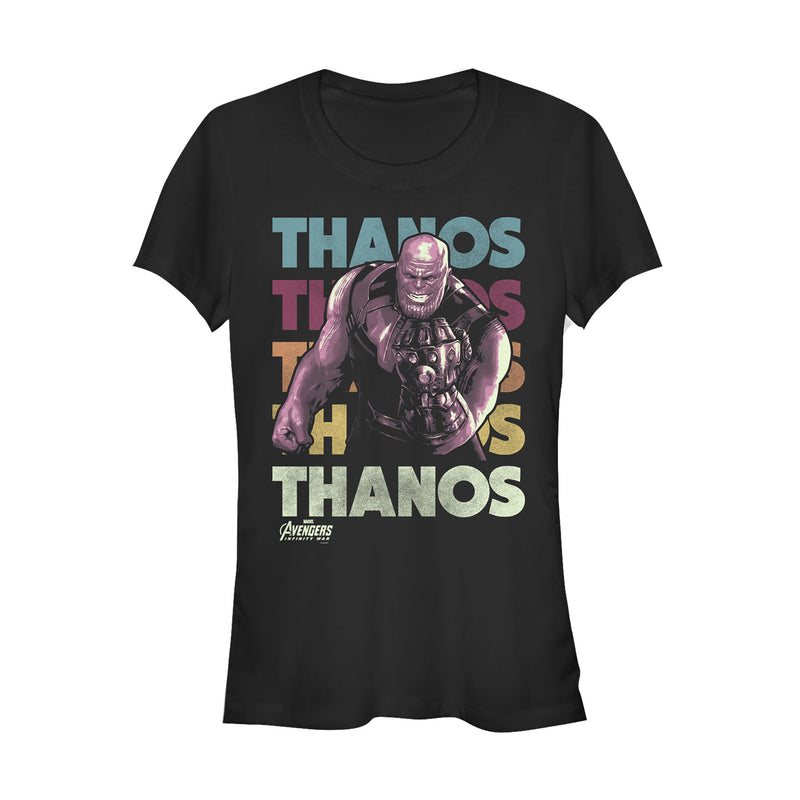 Junior's Marvel Avengers: Infinity War Thanos Repeat T-Shirt