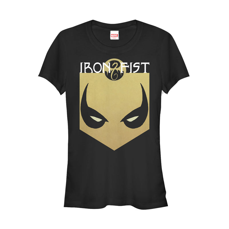 Junior's Marvel Iron Fist Mask T-Shirt