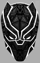 Boy's Marvel Black Panther Ornate Mask T-Shirt