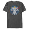 Men's NASA Vitruvian Astronaut Chevron Logo T-Shirt