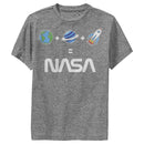 Boy's NASA Emoji Space Logo Equation Performance Tee