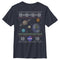 Boy's NASA Ugly Christmas Planet Print T-Shirt