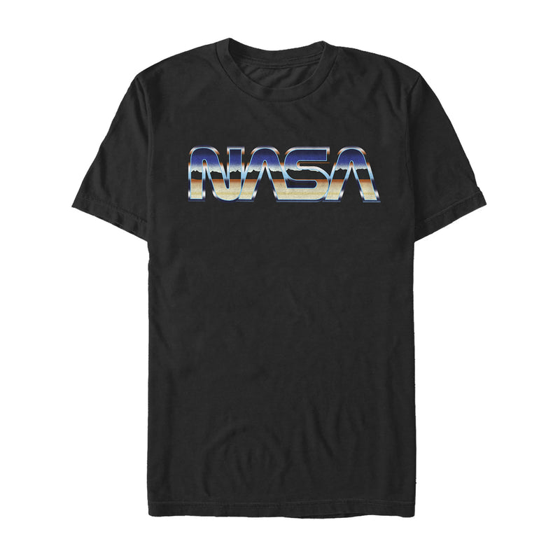 Men's NASA Desert Landscape Logo T-Shirt