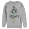 Men's Aladdin Jasmine Character Frame Sweatshirt