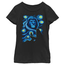 Girl's Lion King Starry Night Pride Rock T-Shirt