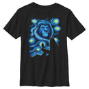 Boy's Lion King Starry Night Pride Rock T-Shirt