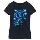 Girl's Lion King Starry Night Pride Rock T-Shirt