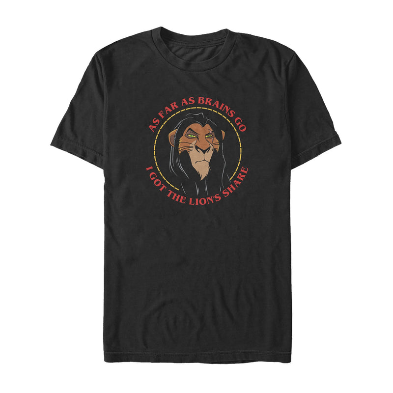 Men's Lion King Scar Lion's Share T-Shirt