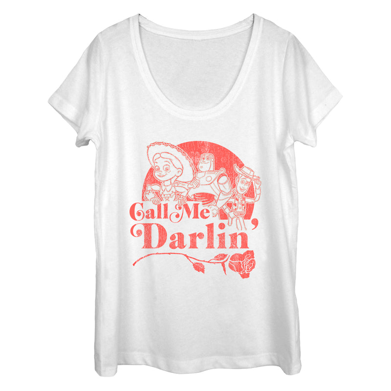Women's Toy Story Jessie Call Me Darling Scoop Neck