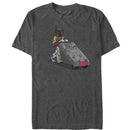 Men's Star Wars Cute Carbonite Solo Cartoon T-Shirt