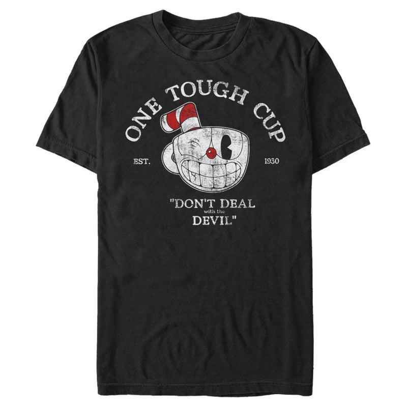 Men's Cuphead Tough Cup Est. 1930 T-Shirt