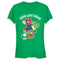 Junior's Nintendo Super Mario St. Patrick's Day Good Luck Squad T-Shirt