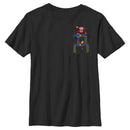 Boy's Nintendo Donkey Kong Ladder Faux Pocket T-Shirt