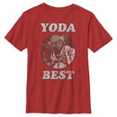 Boy's Star Wars Valentine's Day Yoda Best T-Shirt