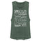 Junior's Star Trek 5-Year Mission Text Festival Muscle Tee