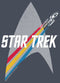 Women's Star Trek Enterprise Starfleet Rainbow Streak Racerback Tank Top