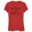 Junior's Lost Gods Mistletoe and Mimosas T-Shirt