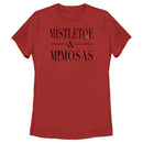 Women's Lost Gods Mistletoe and Mimosas T-Shirt