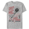 Men's The Late Late Show with James Corden Drop the Mic Poster T-Shirt