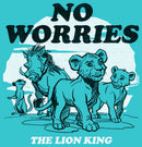 Girl's Lion King No Worries Cartoon T-Shirt