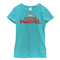 Girl's Marvel Captain Marvel Classic Logo T-Shirt
