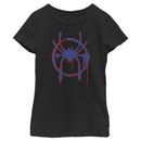 Girl's Marvel Spider-Man: Into the Spider-Verse  Spray Paint Logo T-Shirt
