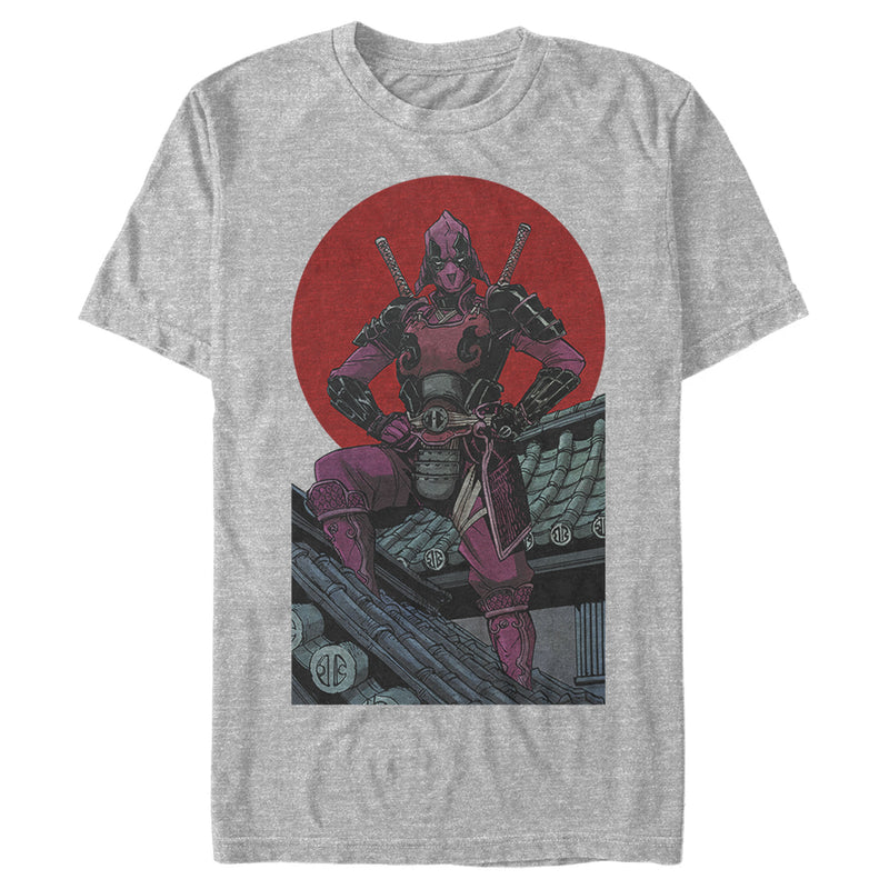 Men's Marvel Deadpool Samurai Warrior T-Shirt