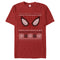 Men's Marvel Ugly Christmas Spider-Man Mask T-Shirt